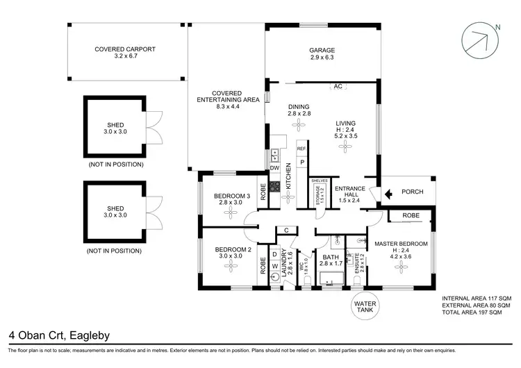 Floorplan of Homely house listing, 4 Oban Court, Eagleby QLD 4207