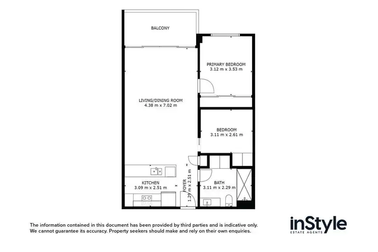 Floorplan of Homely unit listing, 227/1 Mouat Street, Lyneham ACT 2602