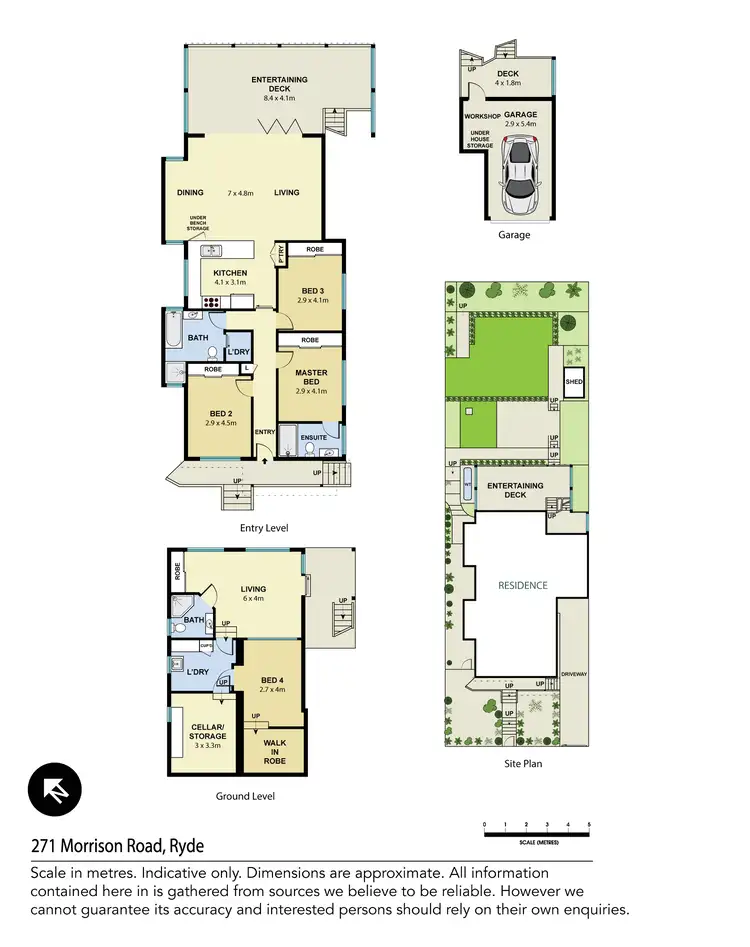 Floorplan of Homely house listing, 271 Morrison Road, Ryde NSW 2112