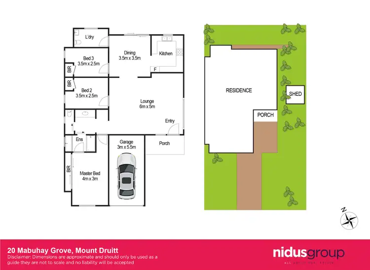 Floorplan of Homely house listing, 20 Mabuhay Grove, Mount Druitt NSW 2770