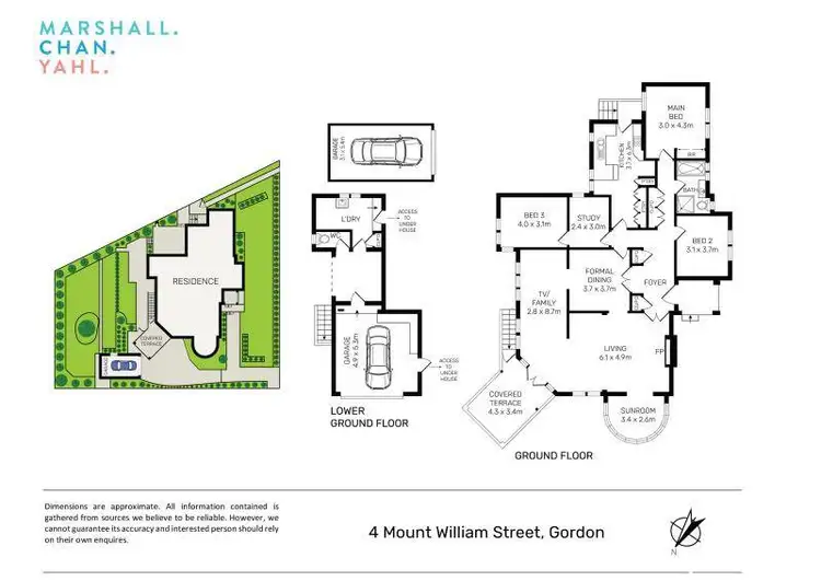 Floorplan of Homely house listing, 4 Mount William Street, Gordon NSW 2072