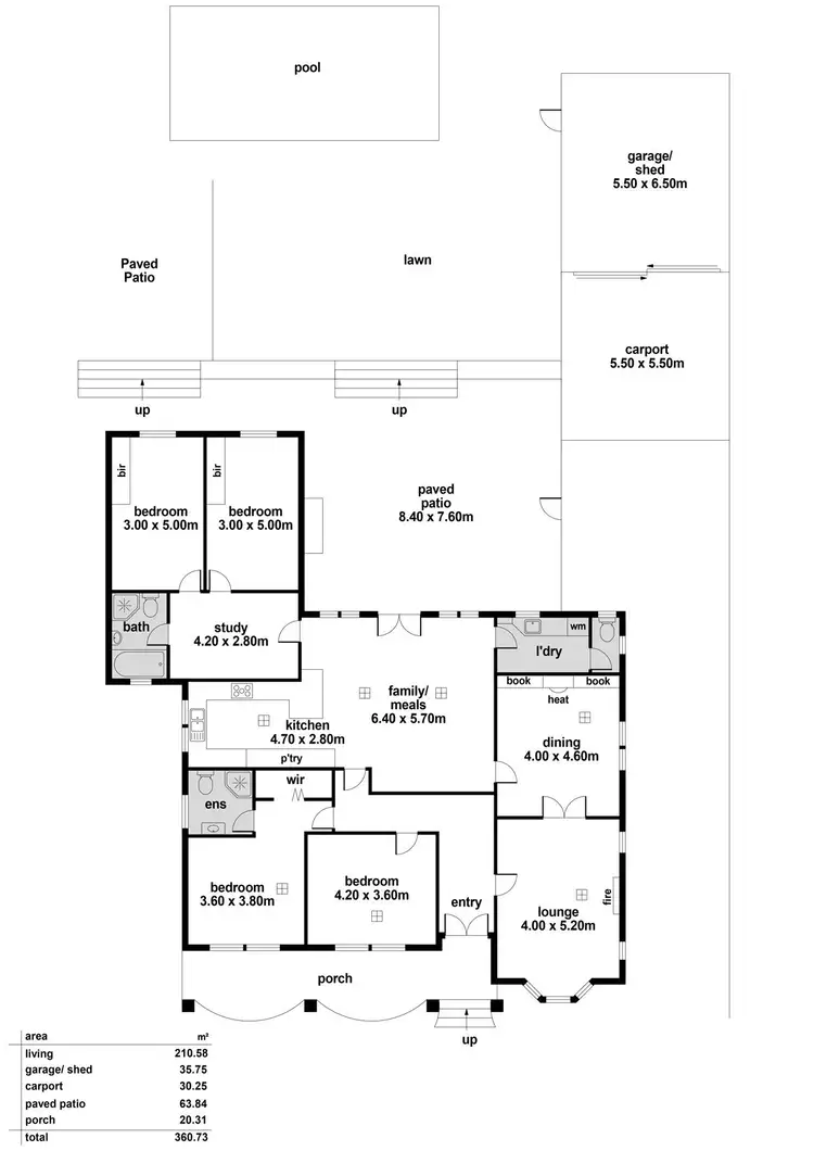 Floorplan of Homely house listing, 22 Lockwood Road, Erindale SA 5066
