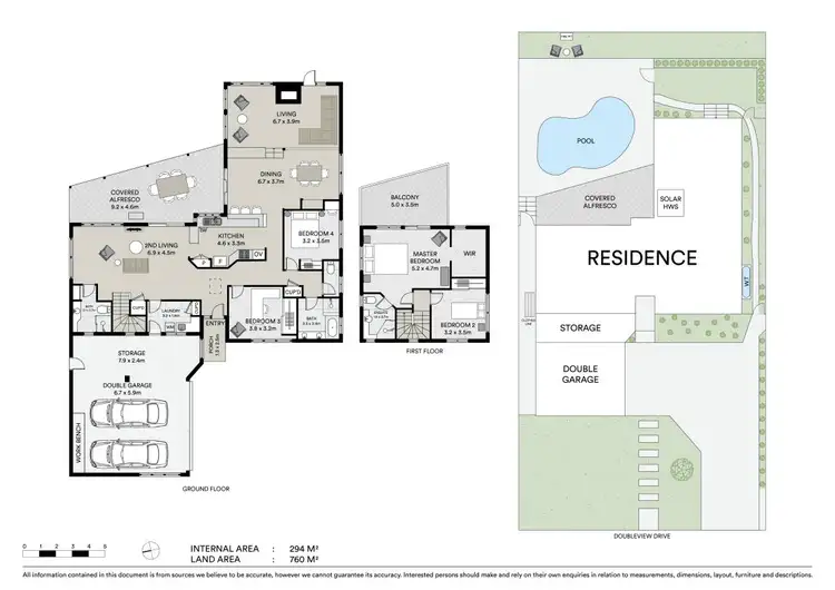 Floorplan of Homely house listing, 40 Doubleview Drive, Elanora QLD 4221