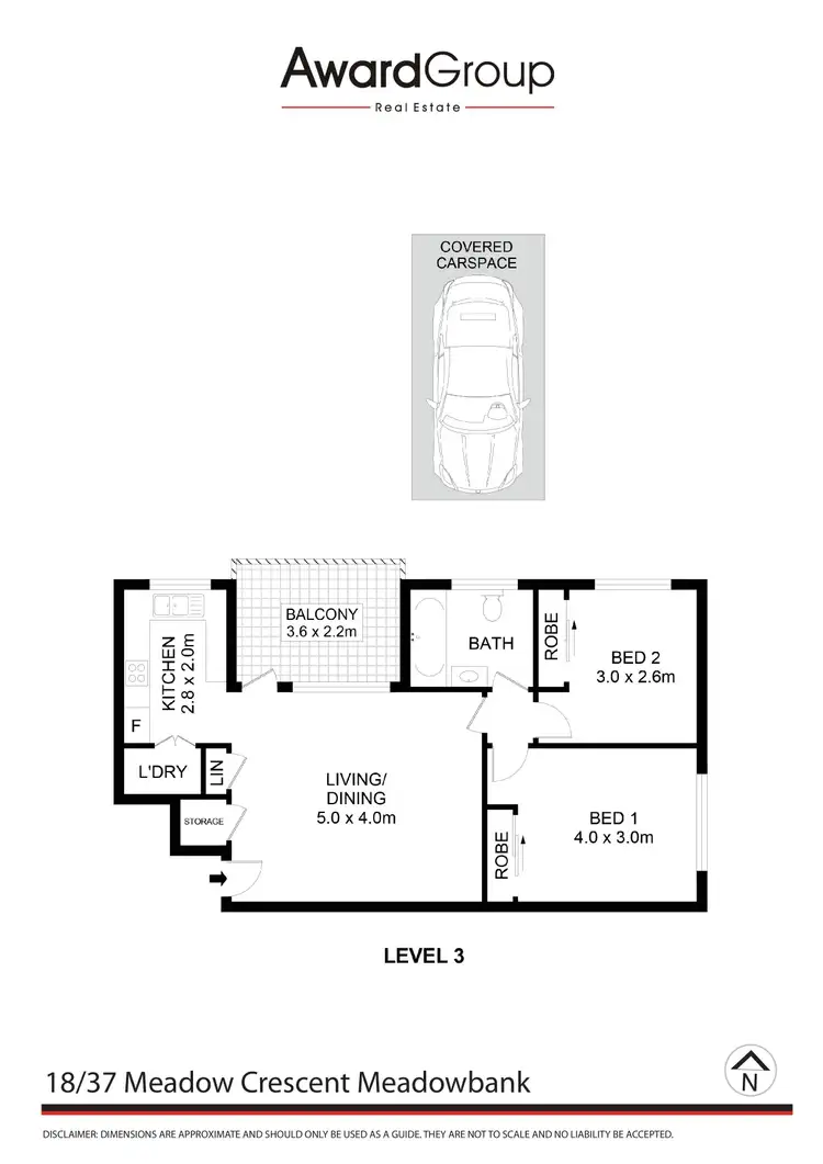 Floorplan of Homely unit listing, 18/37 Meadow Crescent, Meadowbank NSW 2114