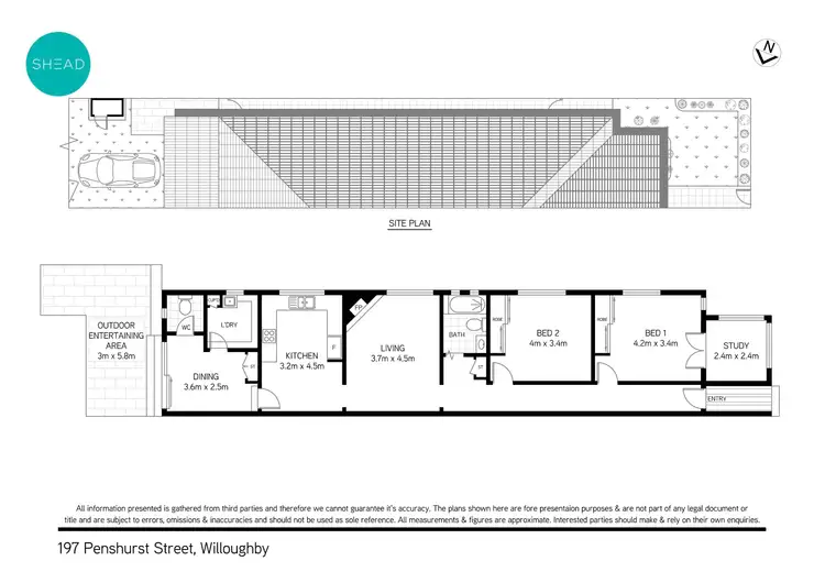 Floorplan of Homely house listing, 197 Penshurst Street, Willoughby NSW 2068
