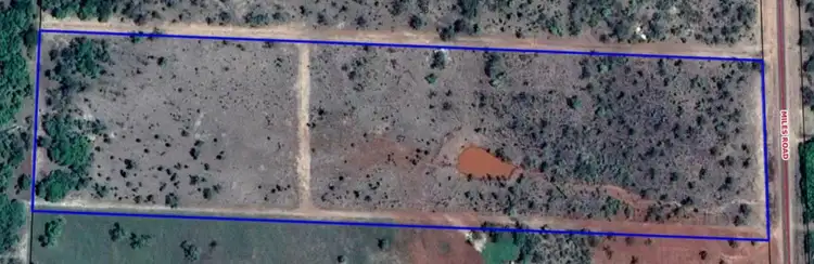 Floorplan of Homely land listing, 530 Miles Road, Batchelor NT 845