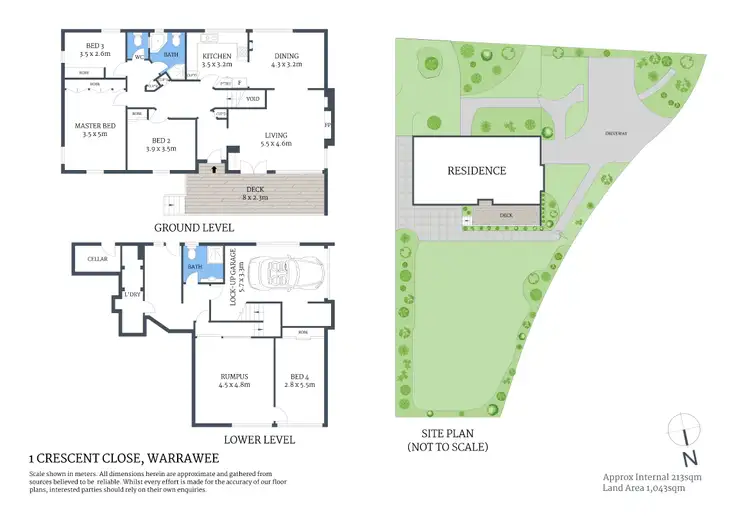Floorplan of Homely house listing, 1 Crescent Close, Warrawee NSW 2074