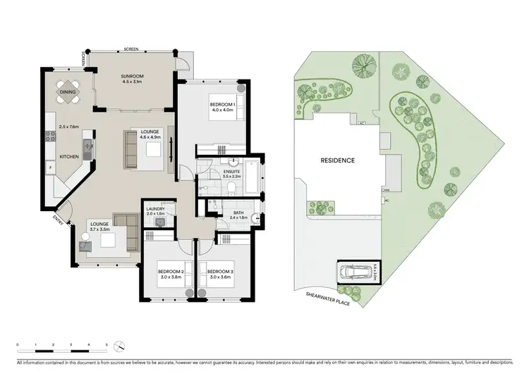 Floorplan of Homely townhouse listing, 37/7 Shearwater Place, Korora NSW 2450