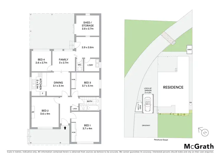 Floorplan of Homely house listing, 236 Penshurst Street, Beverly Hills NSW 2209