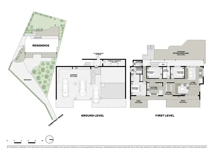 Floorplan of Homely house listing, 5 Chestnut Road, Mount Colah NSW 2079