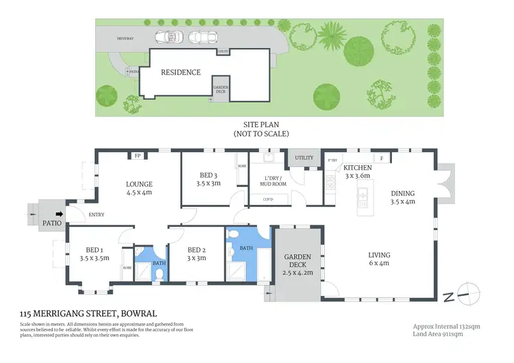 Floorplan of Homely house listing, 115 Merrigang Street, Bowral NSW 2576