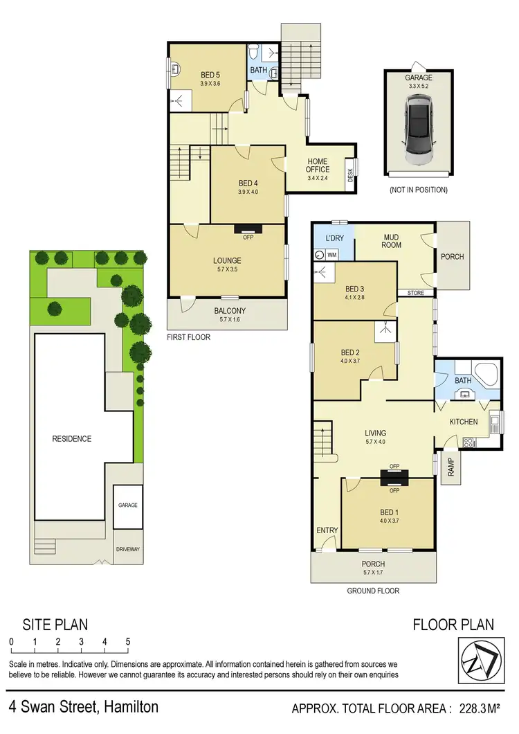 Floorplan of Homely house listing, 4 Swan Street, Hamilton NSW 2303