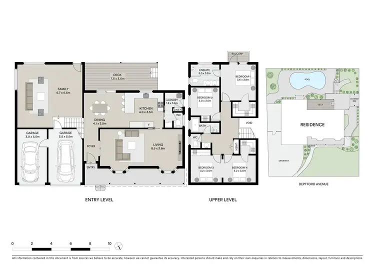 Floorplan of Homely house listing, 17 Deptford Avenue, Kings Langley NSW 2147