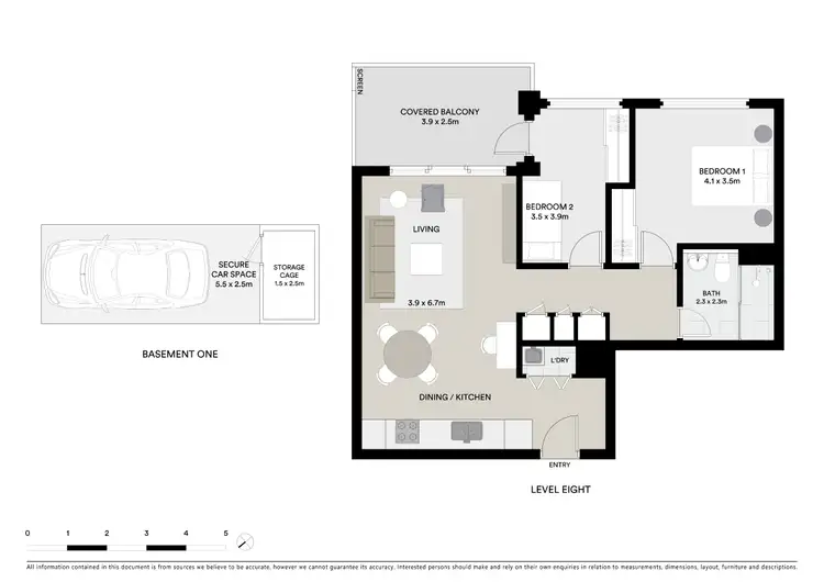 Floorplan of Homely apartment listing, 811/7 Mooltan Avenue, Macquarie Park NSW 2113
