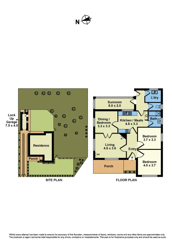Floorplan of Homely house listing, 2 Jessie Street, Sunshine VIC 3020
