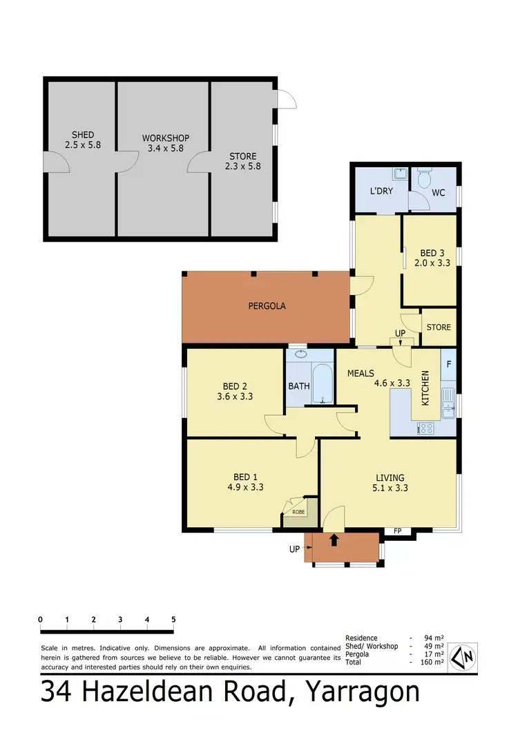 Floorplan of Homely house listing, 34 Hazeldean Road, Yarragon VIC 3823