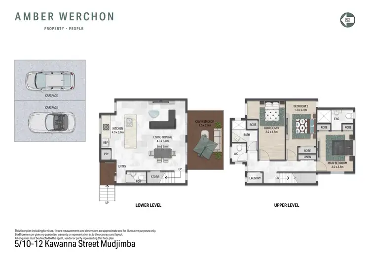 Floorplan of Homely townhouse listing, 5/10-12 Kawanna Street, Mudjimba QLD 4564