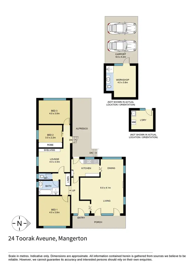Floorplan of Homely house listing, 24 Toorak Avenue, Mangerton NSW 2500