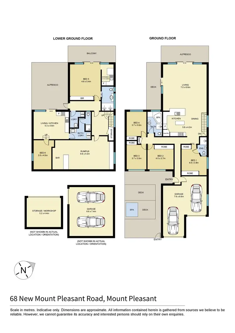 Floorplan of Homely house listing, 68 New Mount Pleasant Road, Mount Pleasant NSW 2519
