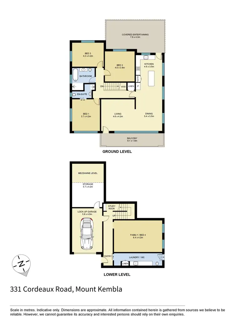 Floorplan of Homely house listing, 331 Cordeaux Road, Mount Kembla NSW 2526