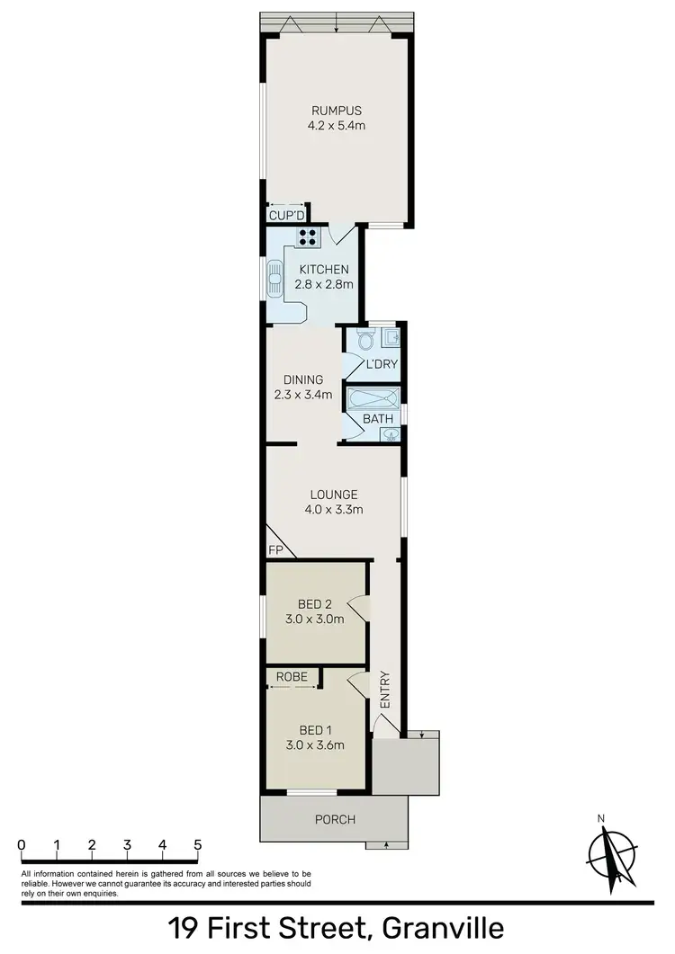 Floorplan of Homely house listing, 19 First Street, Granville NSW 2142