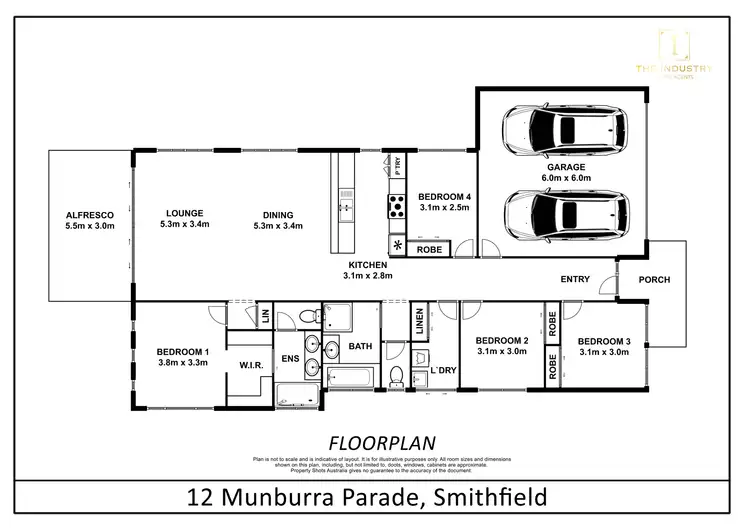 Floorplan of Homely house listing, 12 Munburra Parade, Smithfield QLD 4878