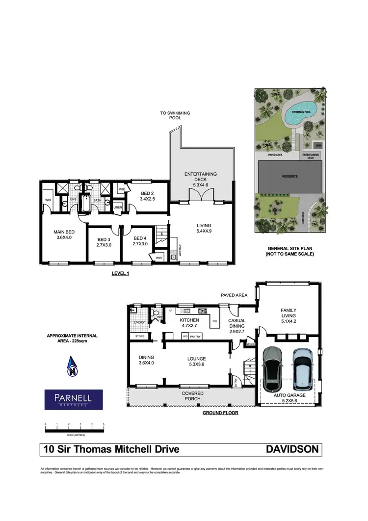 Floorplan of Homely house listing, 10 Sir Thomas Mitchell Drive, Davidson NSW 2085