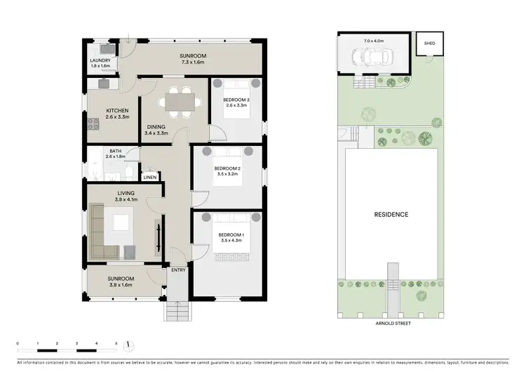 Floorplan of Homely house listing, 20 Arnold Street, Queens Park NSW 2022