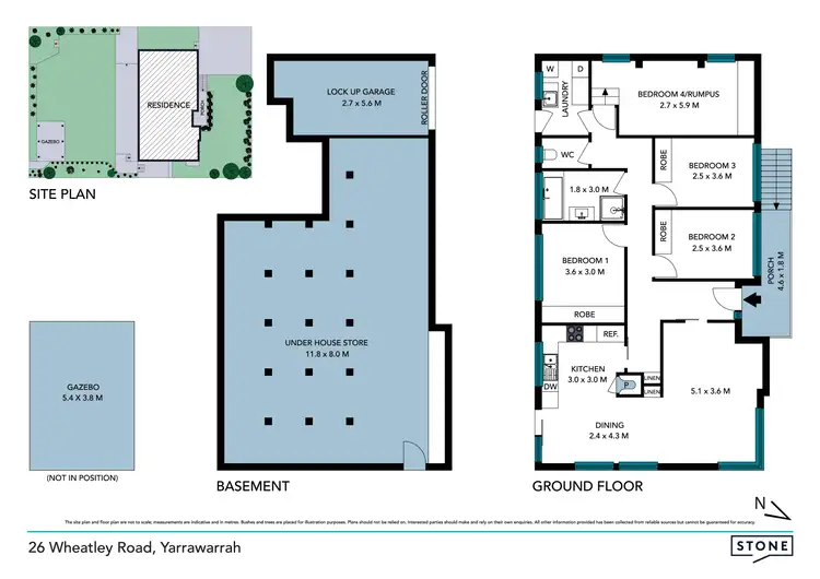 Floorplan of Homely house listing, 26 Wheatley Road, Yarrawarrah NSW 2233