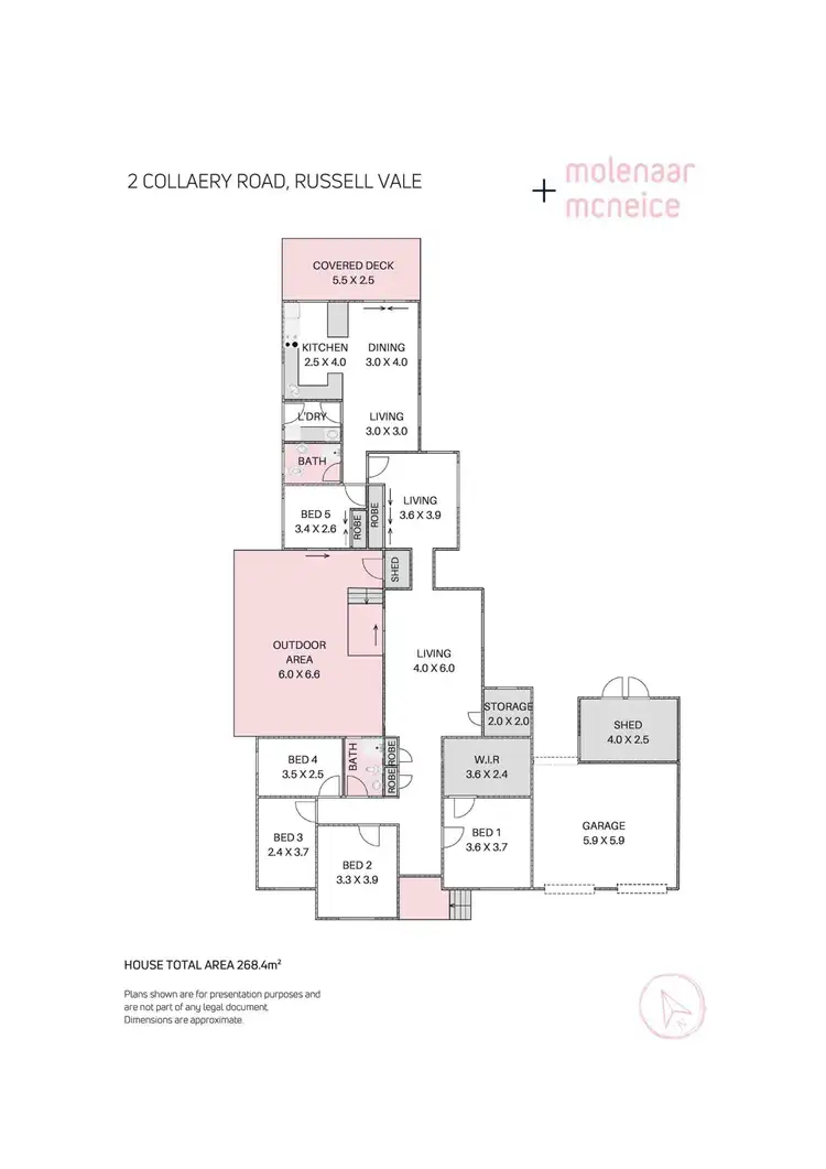 Floorplan of Homely house listing, 2 Collaery Road, Russell Vale NSW 2517
