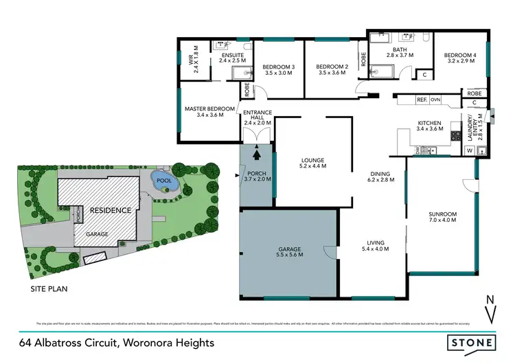 Floorplan of Homely house listing, 64 Albatross Circuit, Woronora Heights NSW 2233