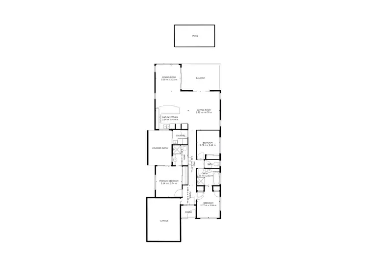 Floorplan of Homely villa listing, 6 Oliva Street, Palm Cove QLD 4879