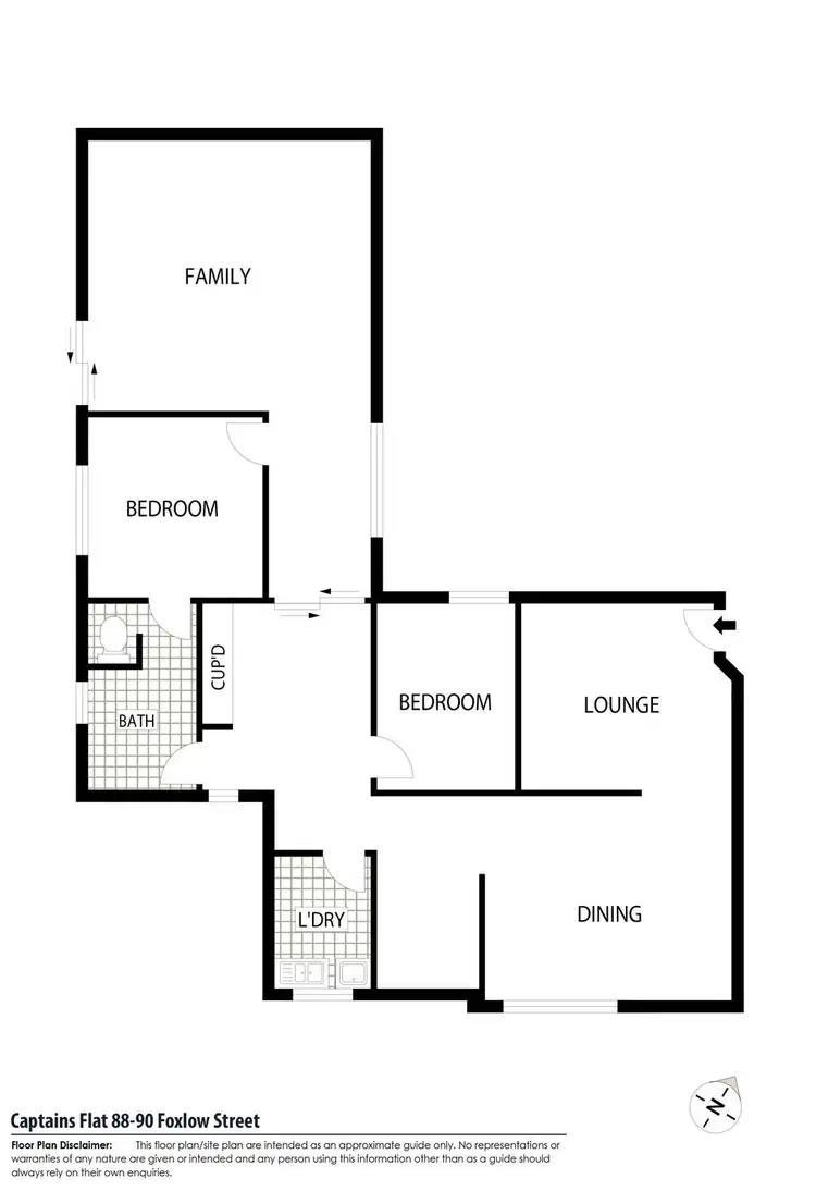Floorplan of Homely house listing, 88-90 Foxlow Street, Captains Flat NSW 2623