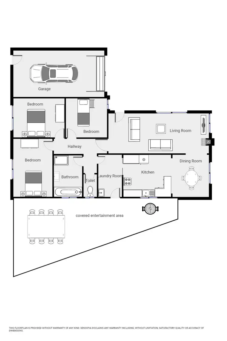 Floorplan of Homely house listing, 6 Willow Place, Orange NSW 2800