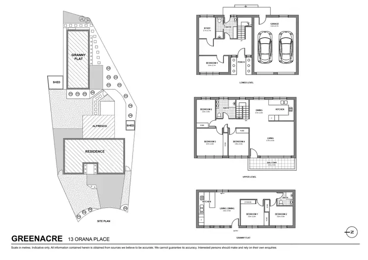 Floorplan of Homely house listing, 13 Orana Place, Greenacre NSW 2190