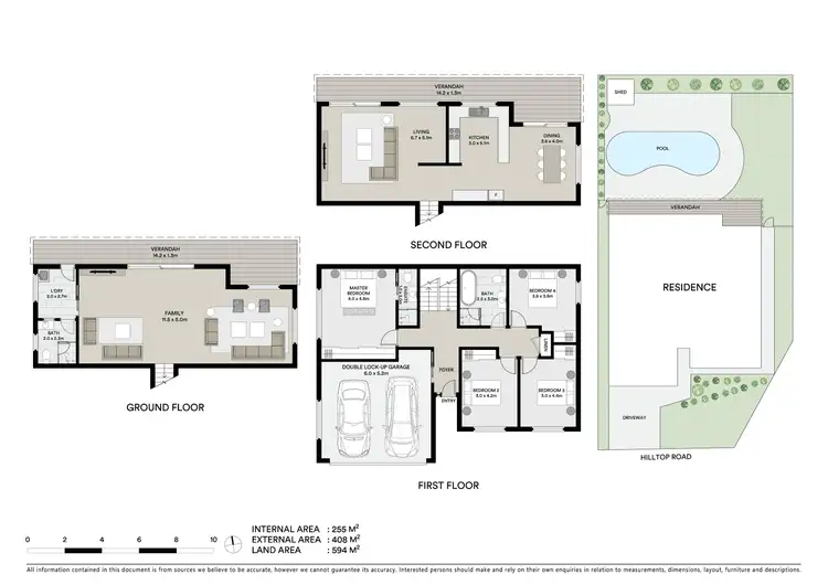 Floorplan of Homely house listing, 15 Hilltop Road, Wamberal NSW 2260