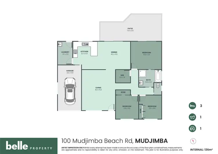 Floorplan of Homely house listing, 100 Mudjimba Beach Road, Mudjimba QLD 4564