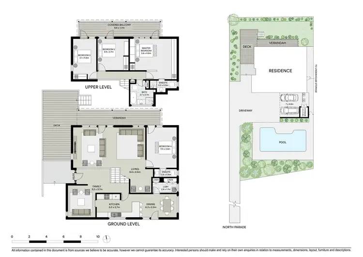 Floorplan of Homely house listing, 8B North Parade, Hunters Hill NSW 2110