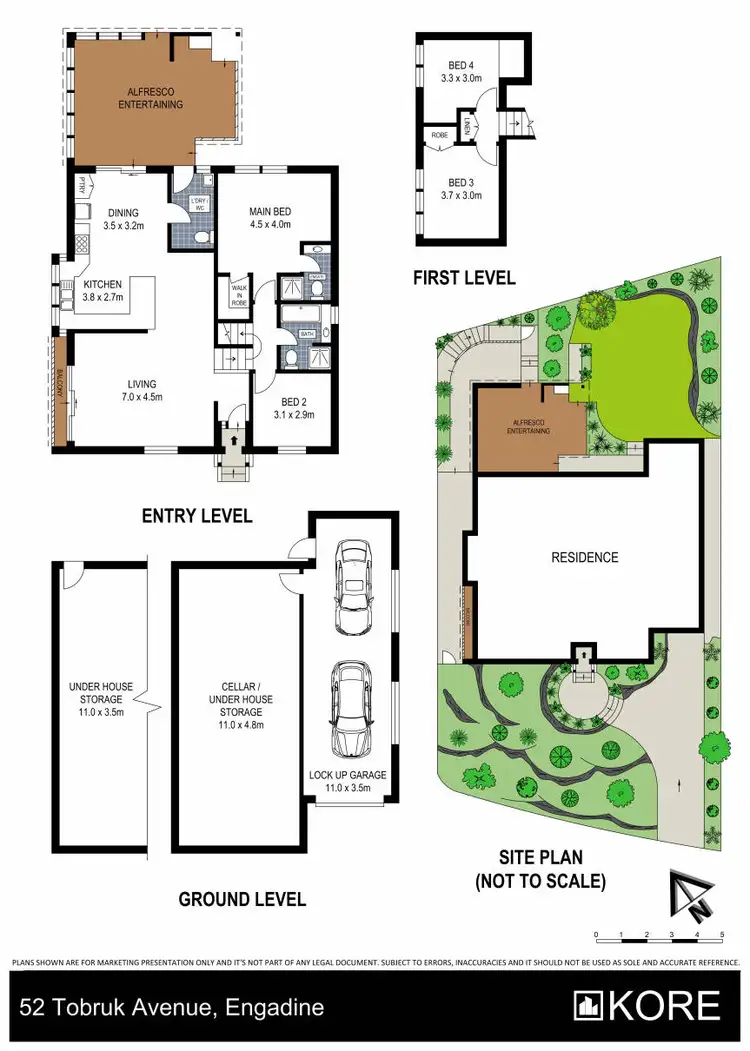 Floorplan of Homely house listing, 52 Tobruk Avenue, Engadine NSW 2233