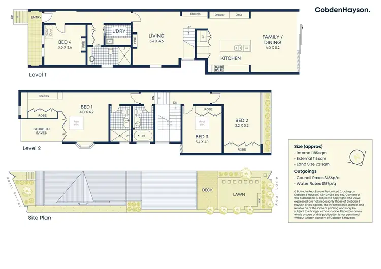 Floorplan of Homely house listing, 20 North Street, Balmain NSW 2041