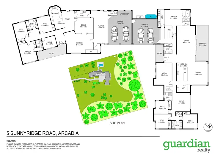 Floorplan of Homely house listing, 5 Sunnyridge Road, Arcadia NSW 2159