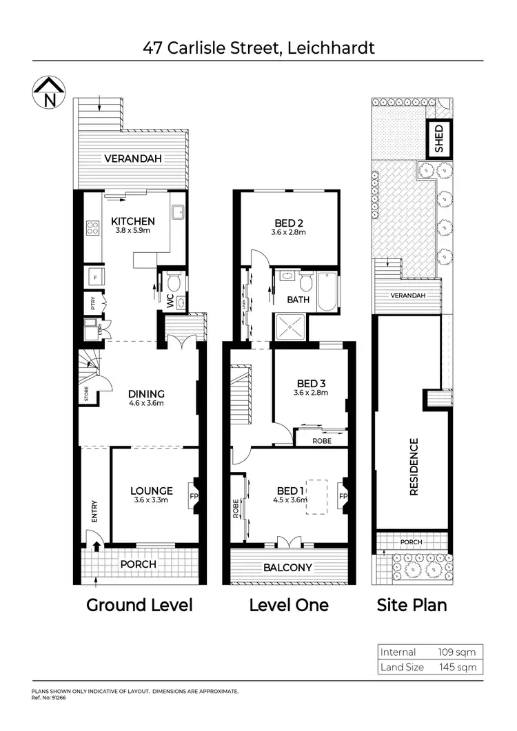 Floorplan of Homely house listing, 47 Carlisle Street, Leichhardt NSW 2040