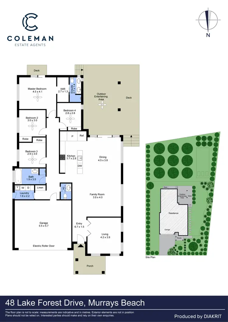 Floorplan of Homely house listing, 48 Lake Forest Drive, Murrays Beach NSW 2281