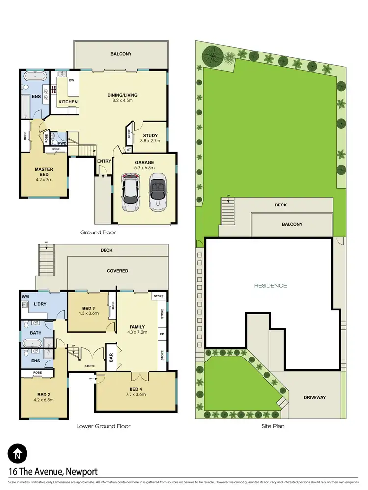 Floorplan of Homely house listing, 16 The Avenue, Newport NSW 2106