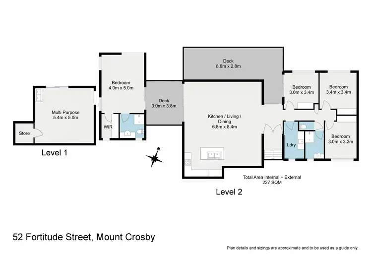 Floorplan of Homely house listing, 52 Fortitude Street, Mount Crosby QLD 4306