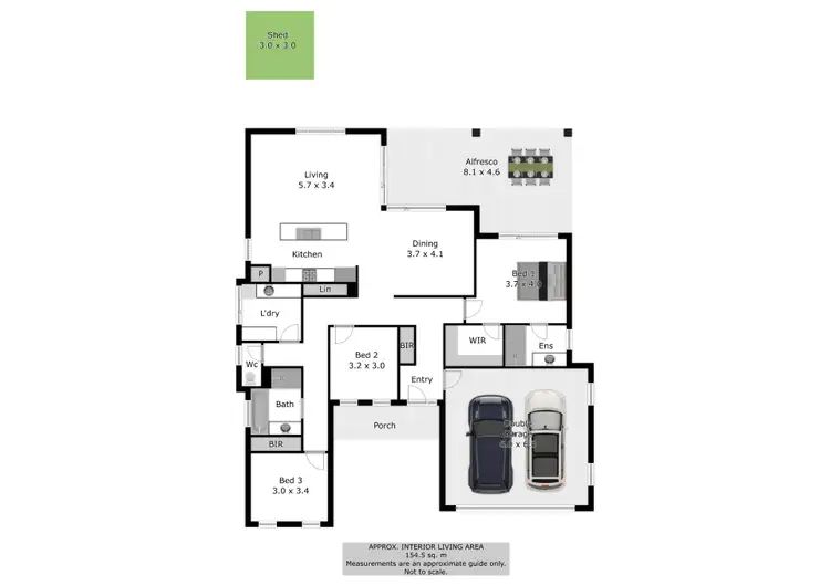 Floorplan of Homely house listing, 19 Justin Court, Corowa NSW 2646