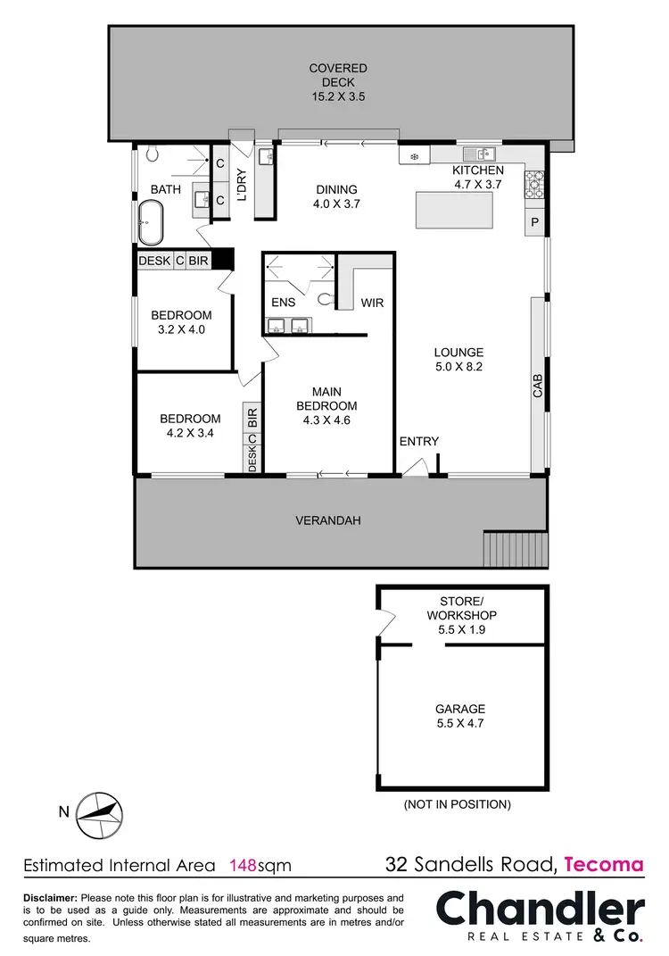 Floorplan of Homely house listing, 32 Sandells Road, Tecoma VIC 3160