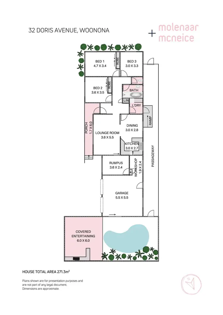 Floorplan of Homely house listing, 32 Doris Avenue, Woonona NSW 2517