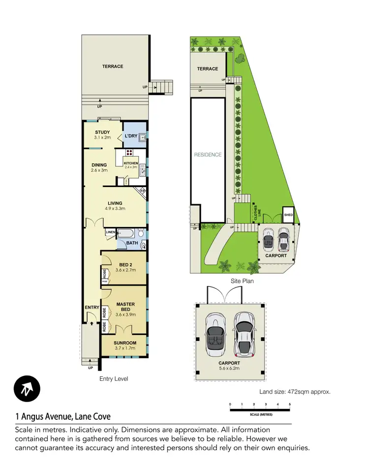 Floorplan of Homely house listing, 1 Angus Avenue, Lane Cove NSW 2066