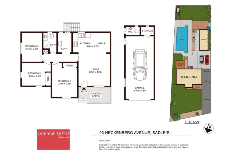 Floorplan of Homely house listing, 93 Heckenberg Avenue, Sadleir NSW 2168